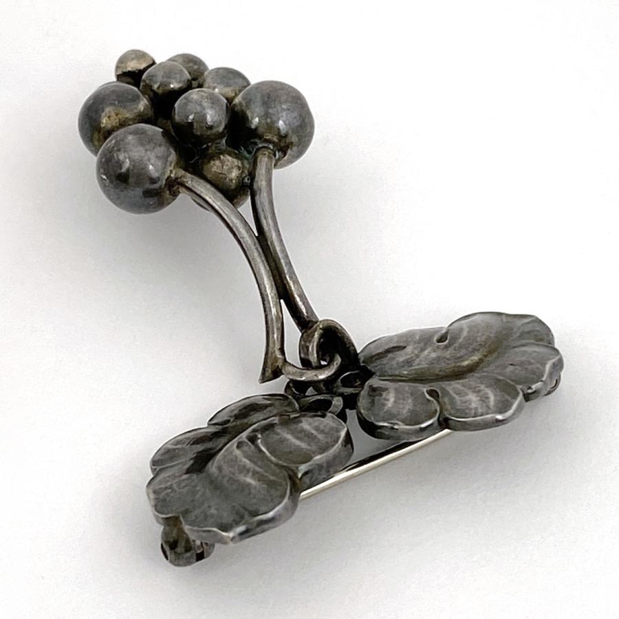 ジョージジェンセン Georg Jensen ムーンライト グレープ ブローチ