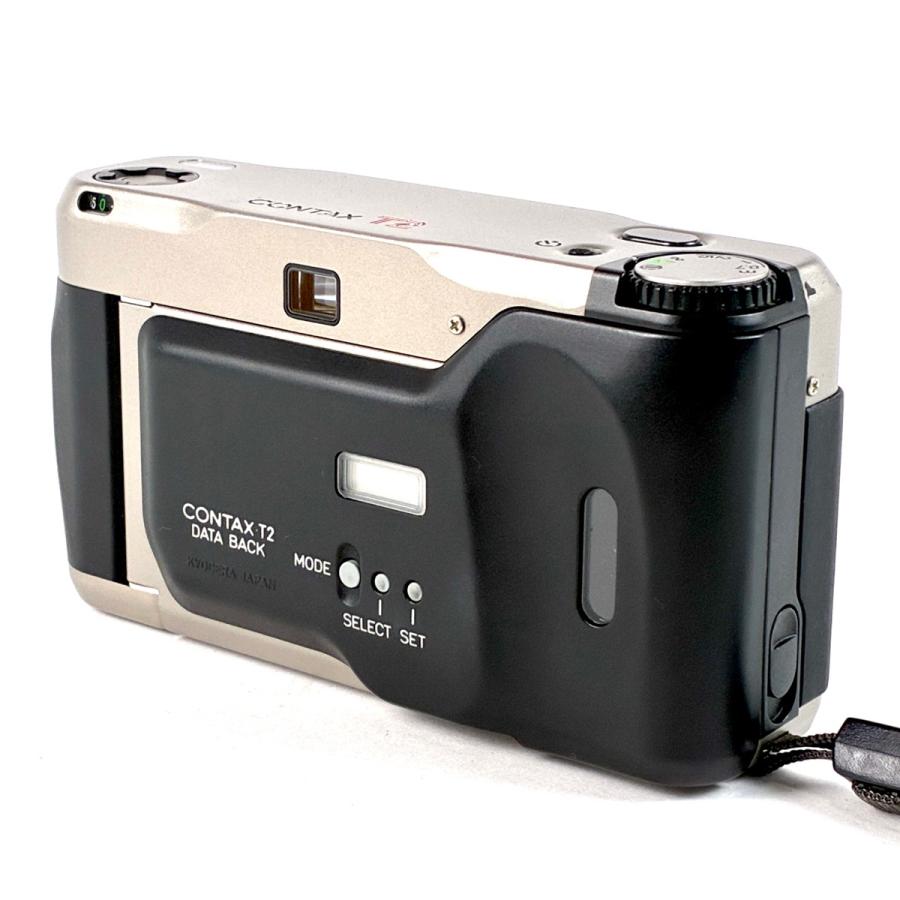 コンタックス CONTAX T2 D チタンシルバー ※データバック付き フィルム