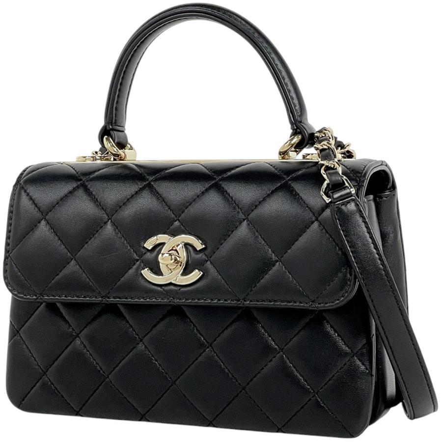 CHANEL（シャネル） トップハンドル ミニ フラップ ショルダーバッグ