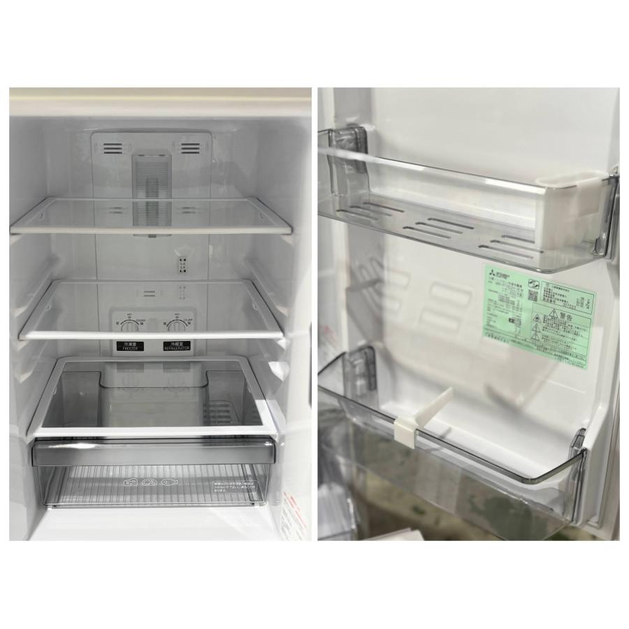 □三菱/MITSUBISHI□冷蔵庫 MR-P15E2H-W 146L 右開き 2022年製