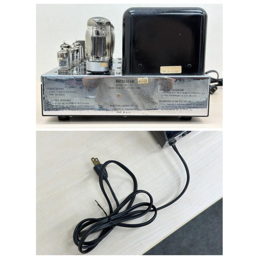 □McIntosh/マッキントッシュ□MC275 パワーアンプ オリジナル 真空管