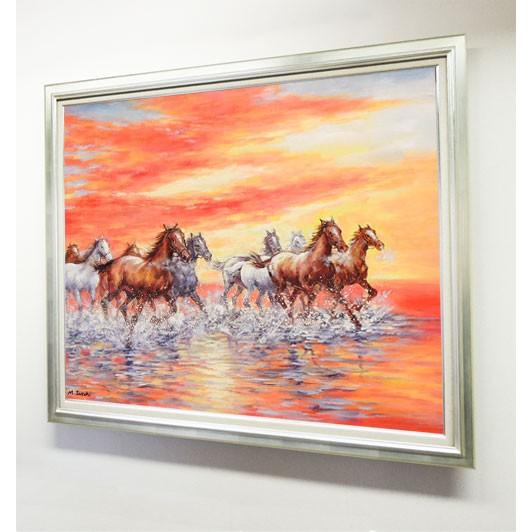 最終値下げ☆絵画 淡雪 新稲明 6号 【公式通販】