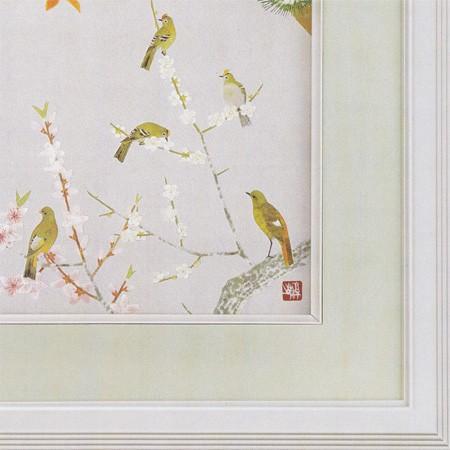 上村淳之 絵画 四季花鳥図 大阪新歌舞伎座緞帳原画 【複製】【美術印刷