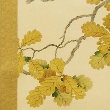 菱田春草 掛け軸 黒き猫 【掛軸】【一間床・半間床】【趣味】 : 掛け軸