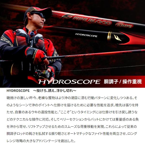 FIRE BLOOD シマノ [90] 24 ファイアブラッド グレ テンタクル 1.2-530