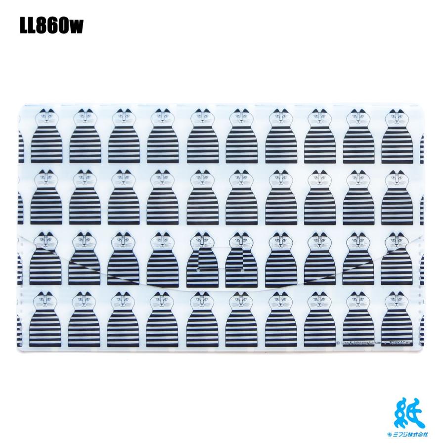 Lisa Larson（リサラーソン） チケットファイル 全8色 : 紙・文具の