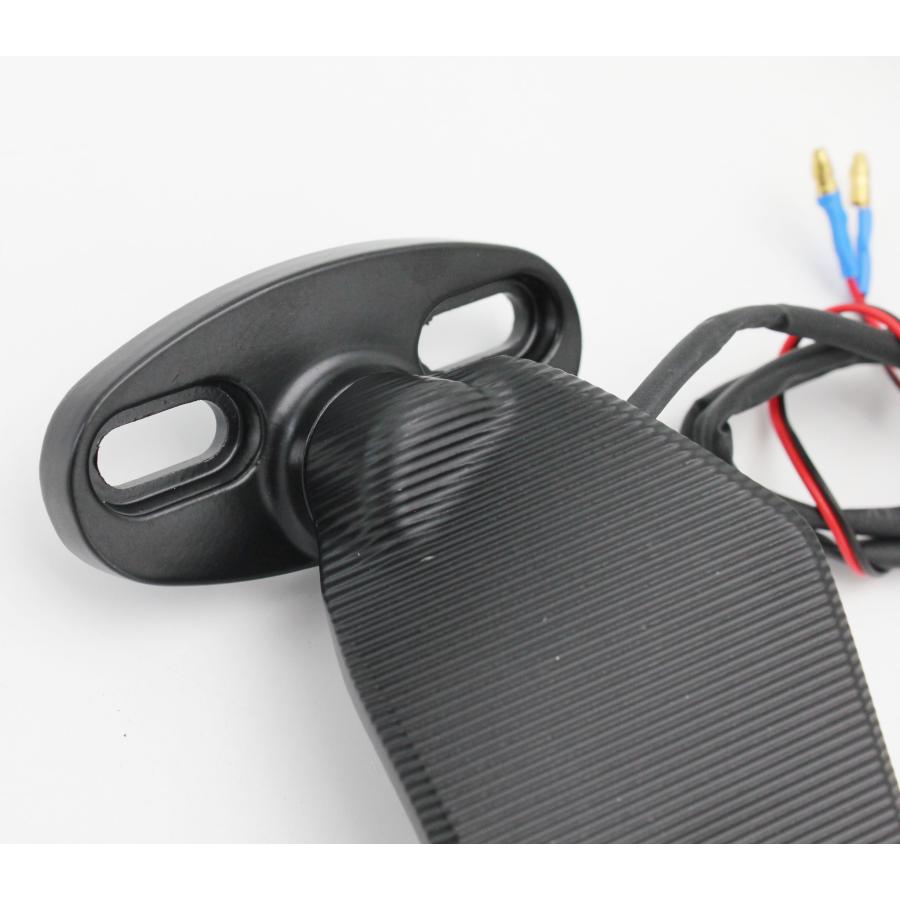 LEDウインカー付 エアロミラー ウイングミラー左右セット ブラック