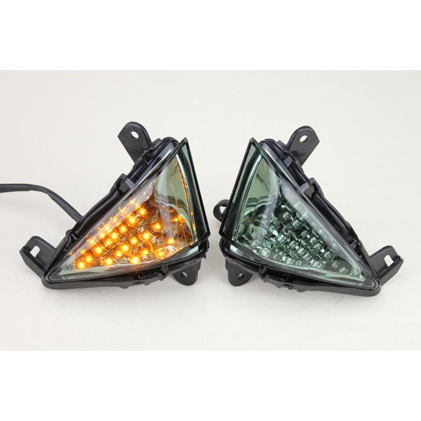 ZX-6R ZX-10R D型 スモーク LEDフロントウインカー ER-6f ER-6n