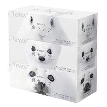鼻セレブ 王子ネピア ネピア 鼻セレブティシュ 400枚（200組）3箱