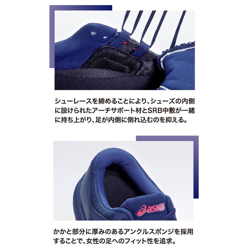 asics アシックス 安全靴 ウィンジョブ CP217 レディース 1272A005