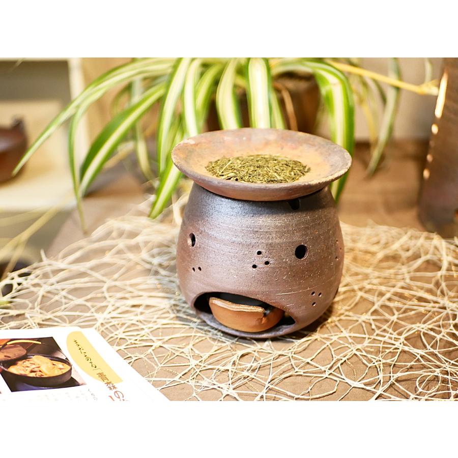 茶香炉/津軽金山焼 金山焼 陶器 香炉 お茶 コーヒー 香り 癒し 雑器 日