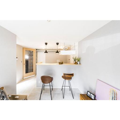 東谷(あずまや) ジェラルド ウッドカウンターチェア ブラウン JW-109