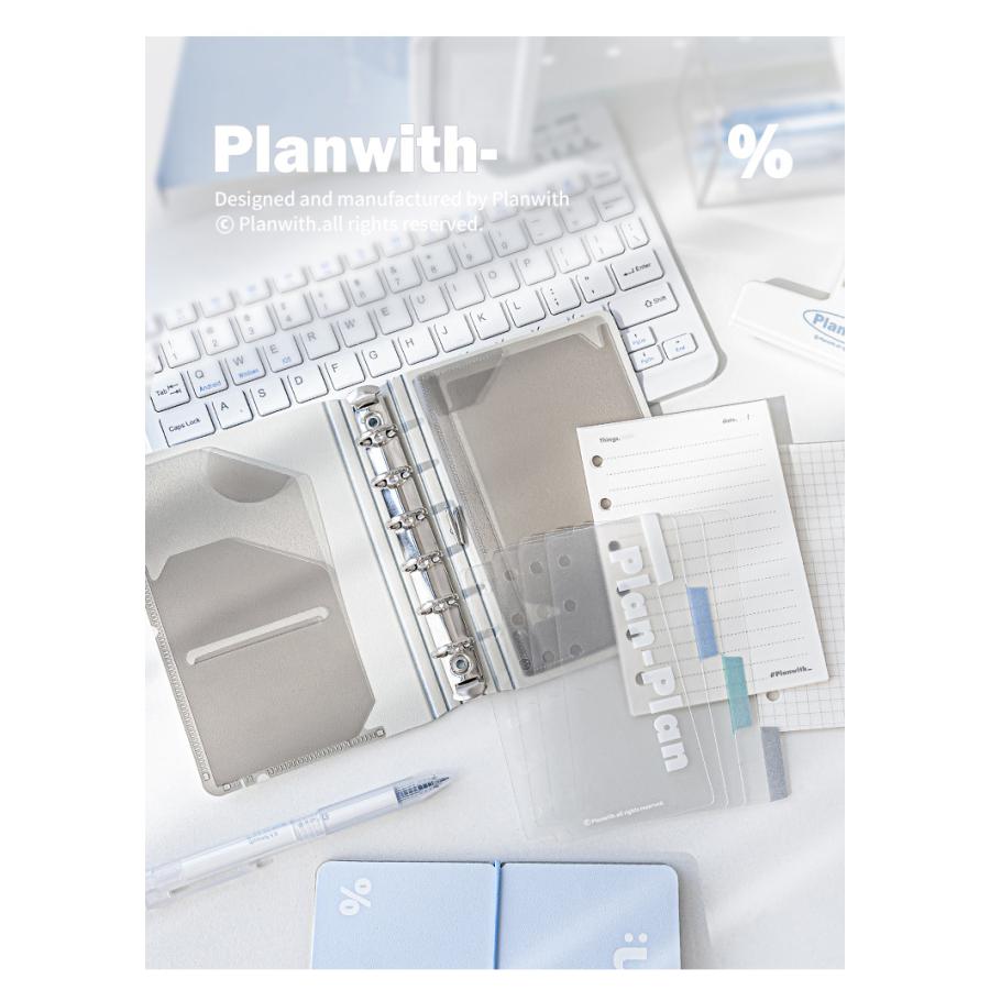 A6 / A7 対応】Planwith プランウィズ ポケットバインダー専用リフィル