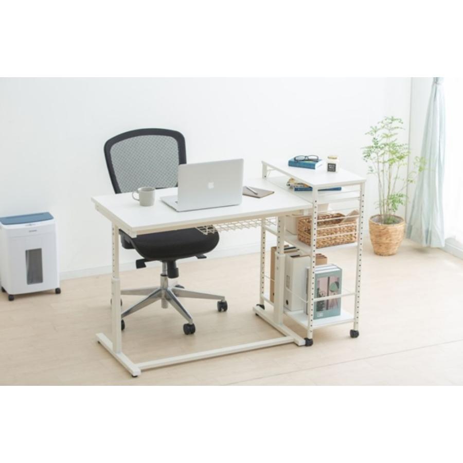 昇降デスク 幅100 アイリスオーヤマ IRIS UDD-1000 ホワイト(返品不可