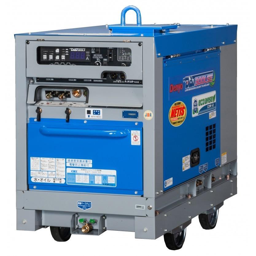 デンヨー 50000-165 (送料無料) エンジンTIG溶接機 DAT-300LSE 20m延長