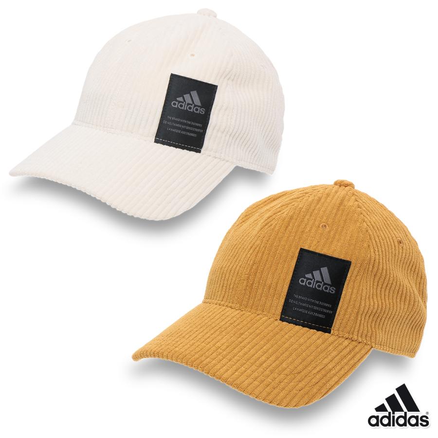 adidas（アディダス） キャップ 帽子 コーデュロイ カジュアル 大人 お