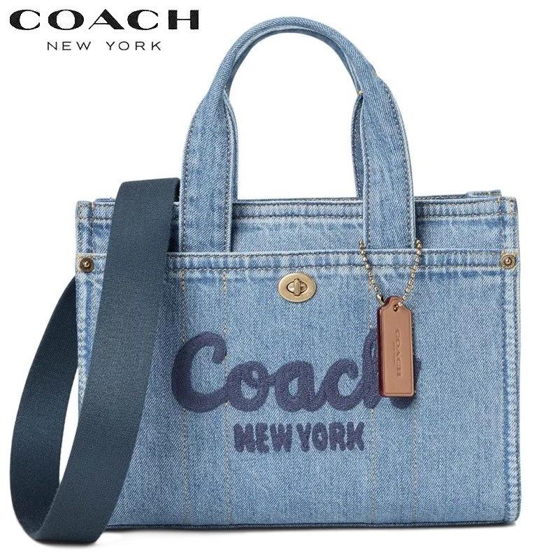 COACH（コーチ） デニムバッグ 2025春新作 CR659 トートバッグ