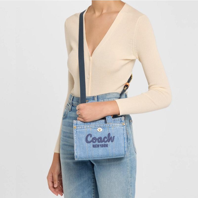 COACH（コーチ） バッグ トートバッグ ショルダーバッグ デニムバッグ