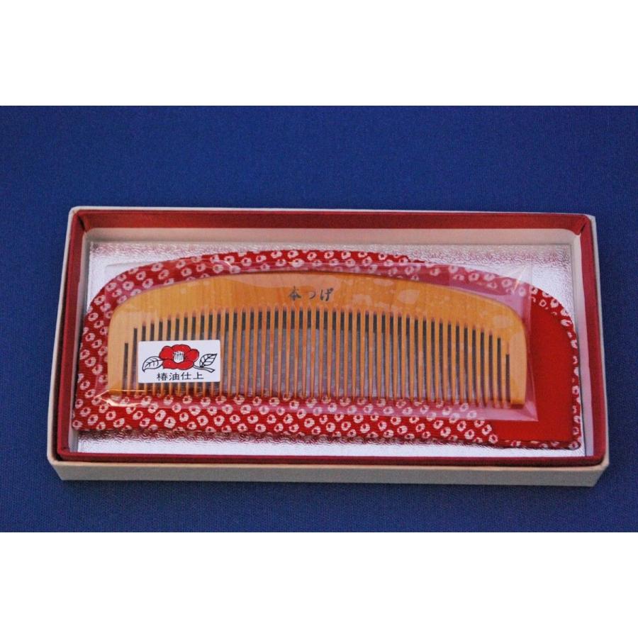 本つげ櫛（ケース付き）細目 4寸 : 加納屋北岸 - 通販 - Yahoo