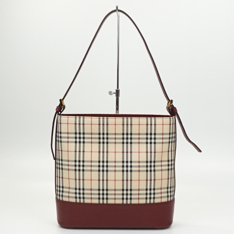 BURBERRY（バーバリー） ノバチェック ショルダーバッグ ベージュ