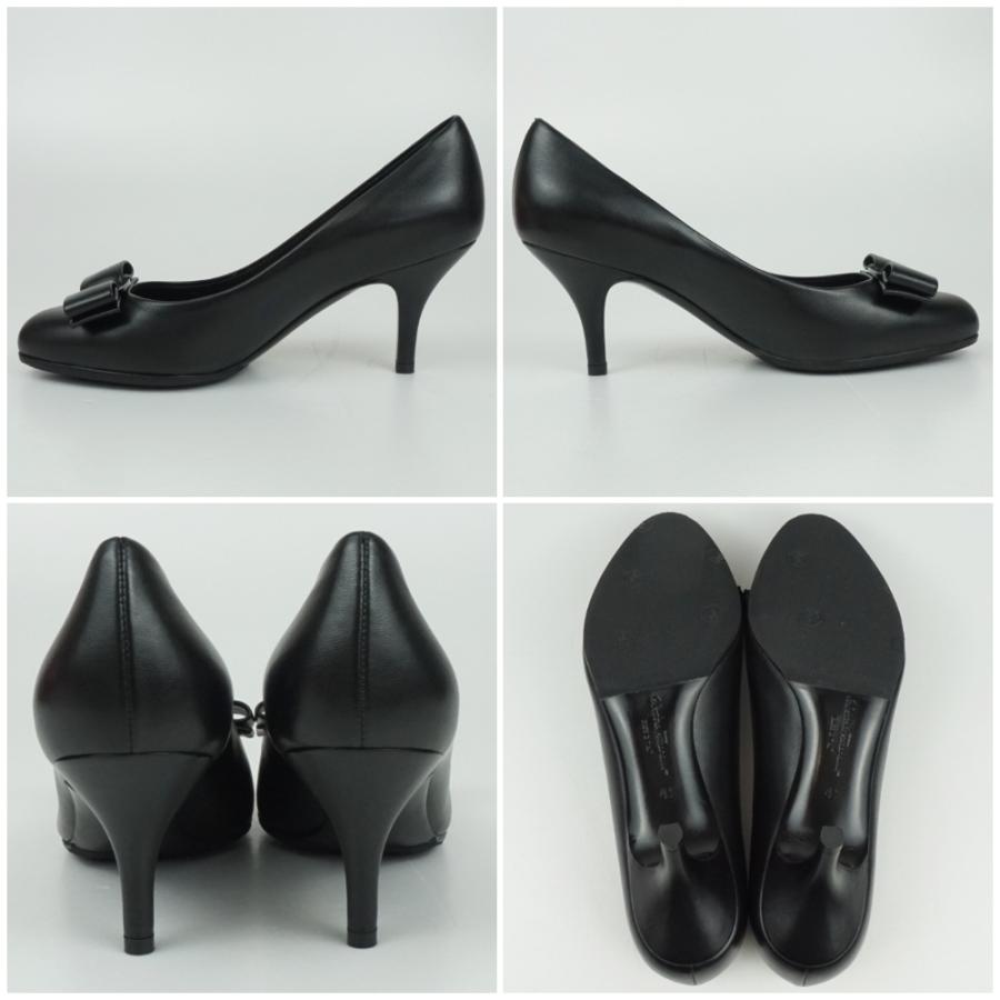 FERRAGAMO（フェラガモ） ヴァラパンプス ブラック サイズ表記4 1/2