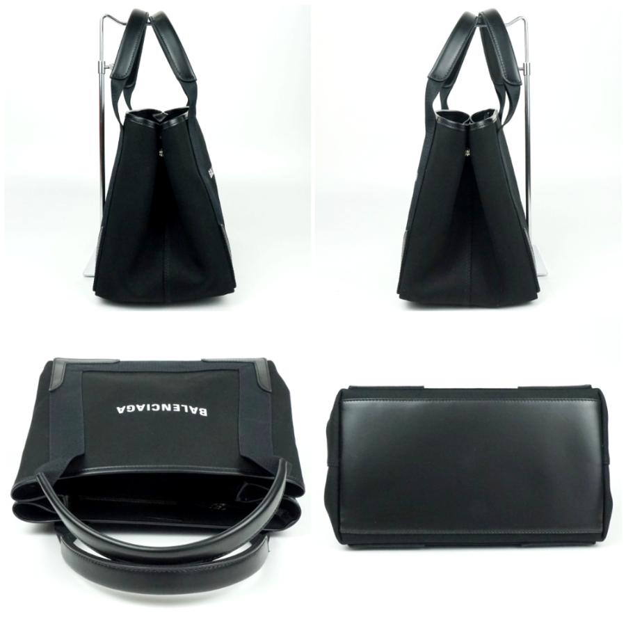 BALENCIAGA（バレンシアガ） 339933 ネイビーカバスS ブラック 黒