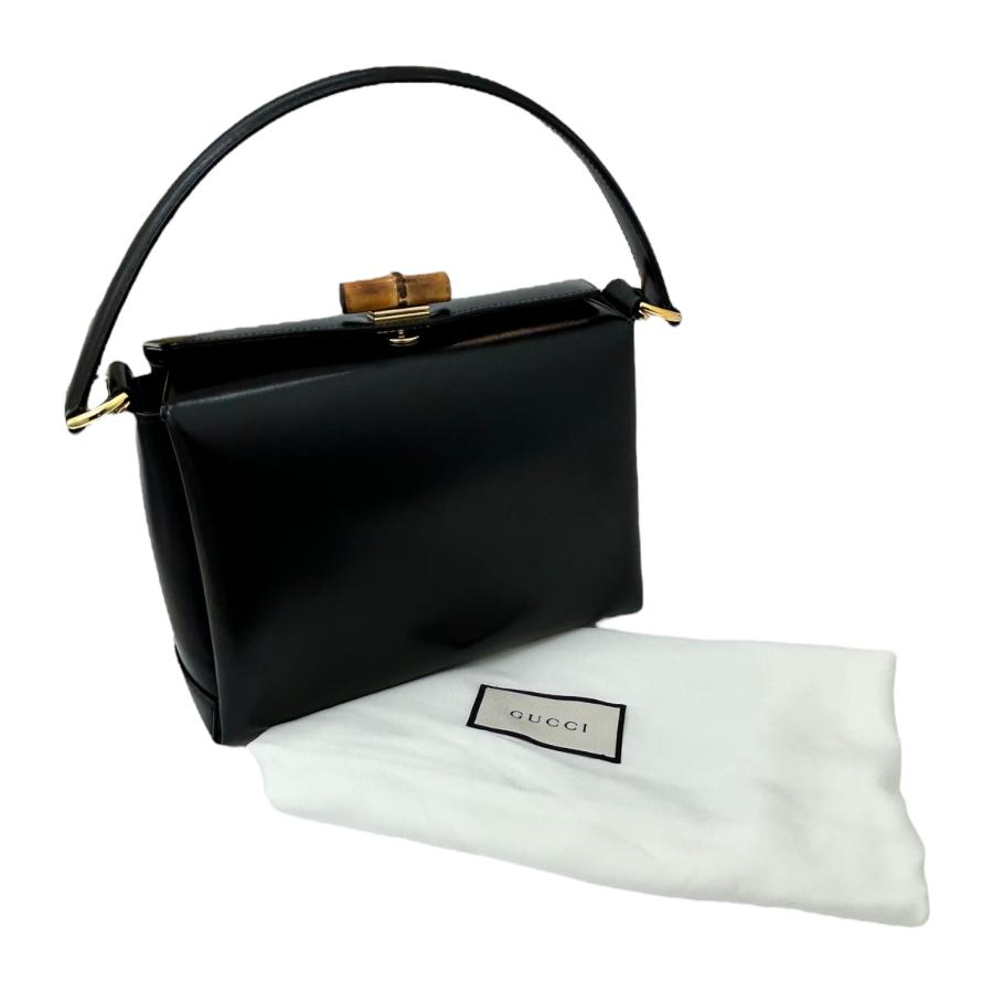 GUCCI（グッチ） バンブーターンロックハンドバッグ 2WAY ショルダー