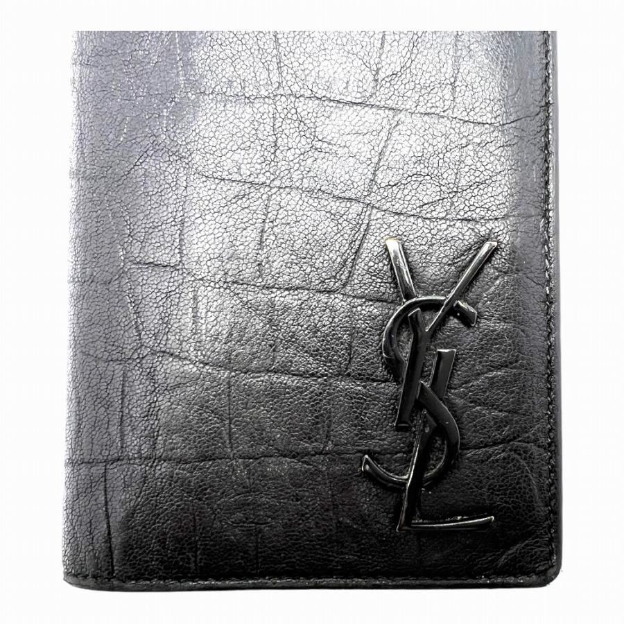 SAINT LAURENT サンローラン カサンドラ ウォレット クロコダイル