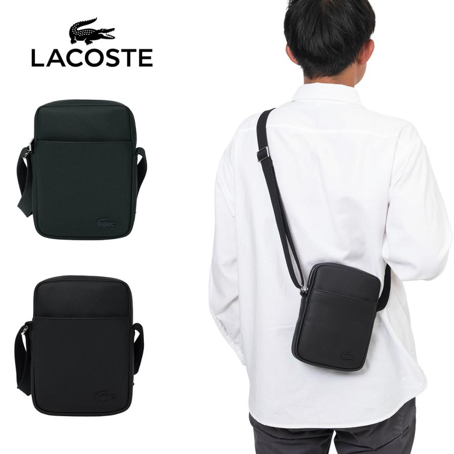 LACOSTE（ラコステ） ショルダーバッグ ショルダー バッグ 縦型 カメラ