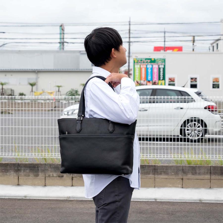FIVE WOODS（ファイブウッズ） トートバッグ 本革 ビジネストート A4