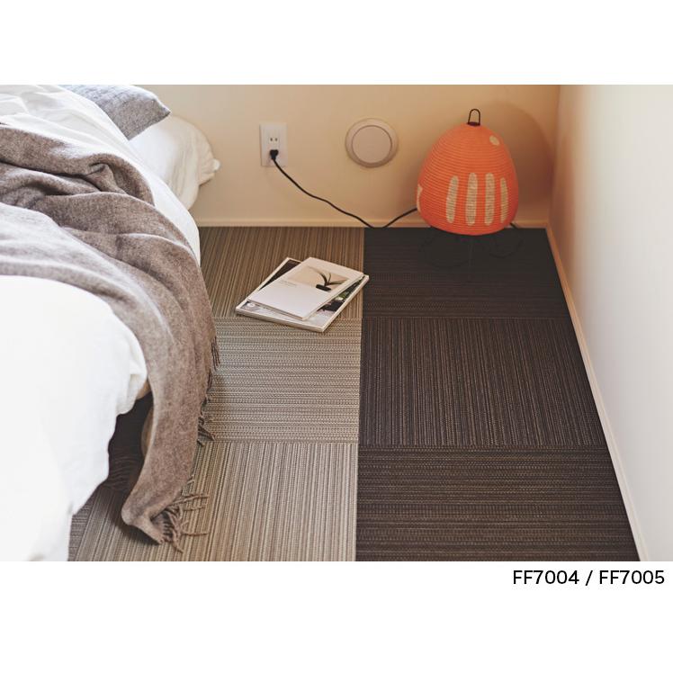 東リ（TOLI） タイルカーペット 50×50 洗える 滑り止め ファブリック