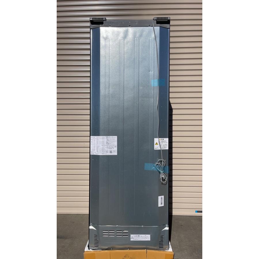 AQUA（アクア） 冷蔵庫 430L ガラス4ドア 右開き ファミリー AQR