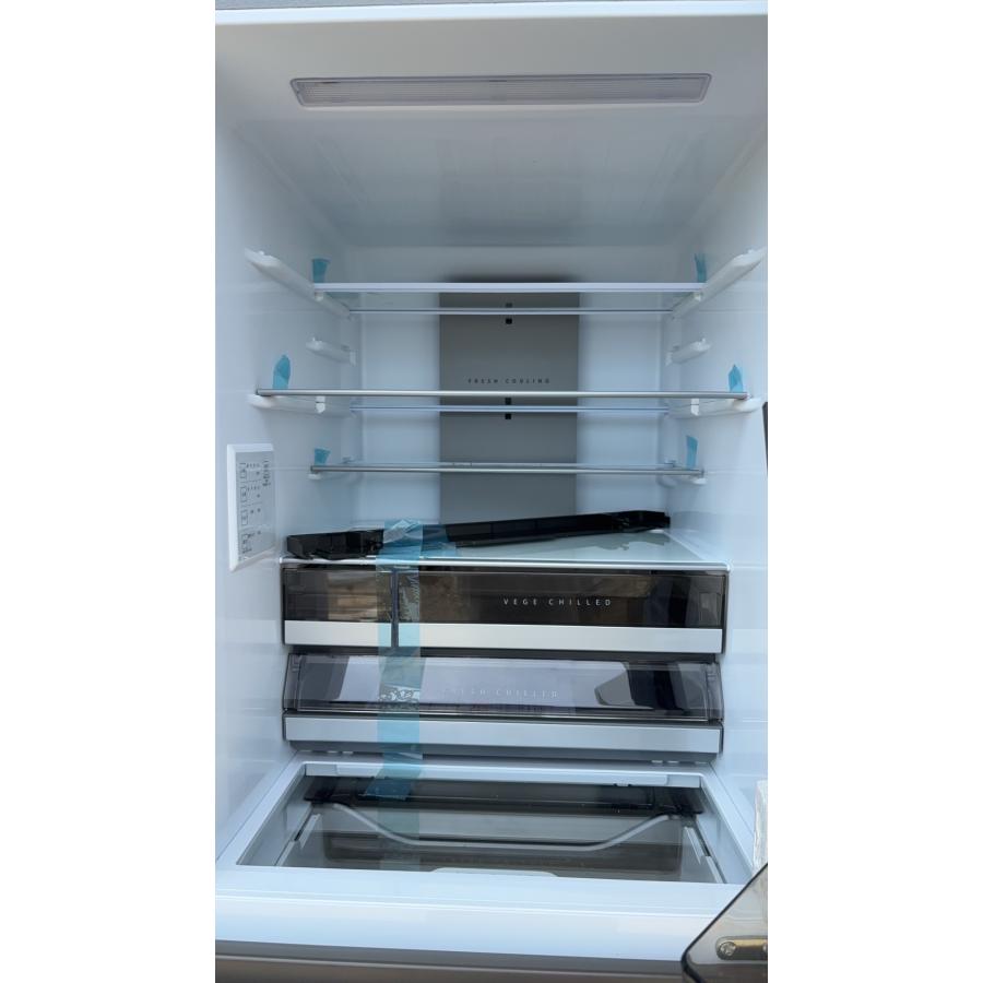 AQUA（アクア） 爆買 冷蔵庫 433L 4ドア 右開き ファミリー ガラス扉