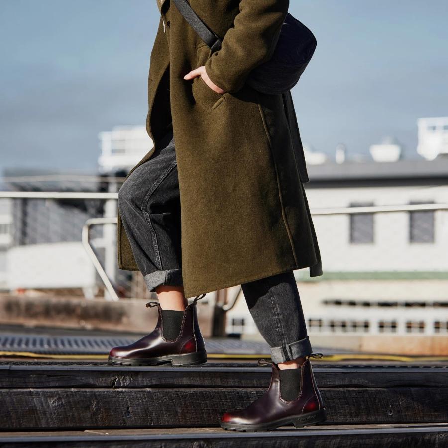 BLUNDSTONE（ブランドストーン） BS2412 Bordeaux Brush Off ボルドー