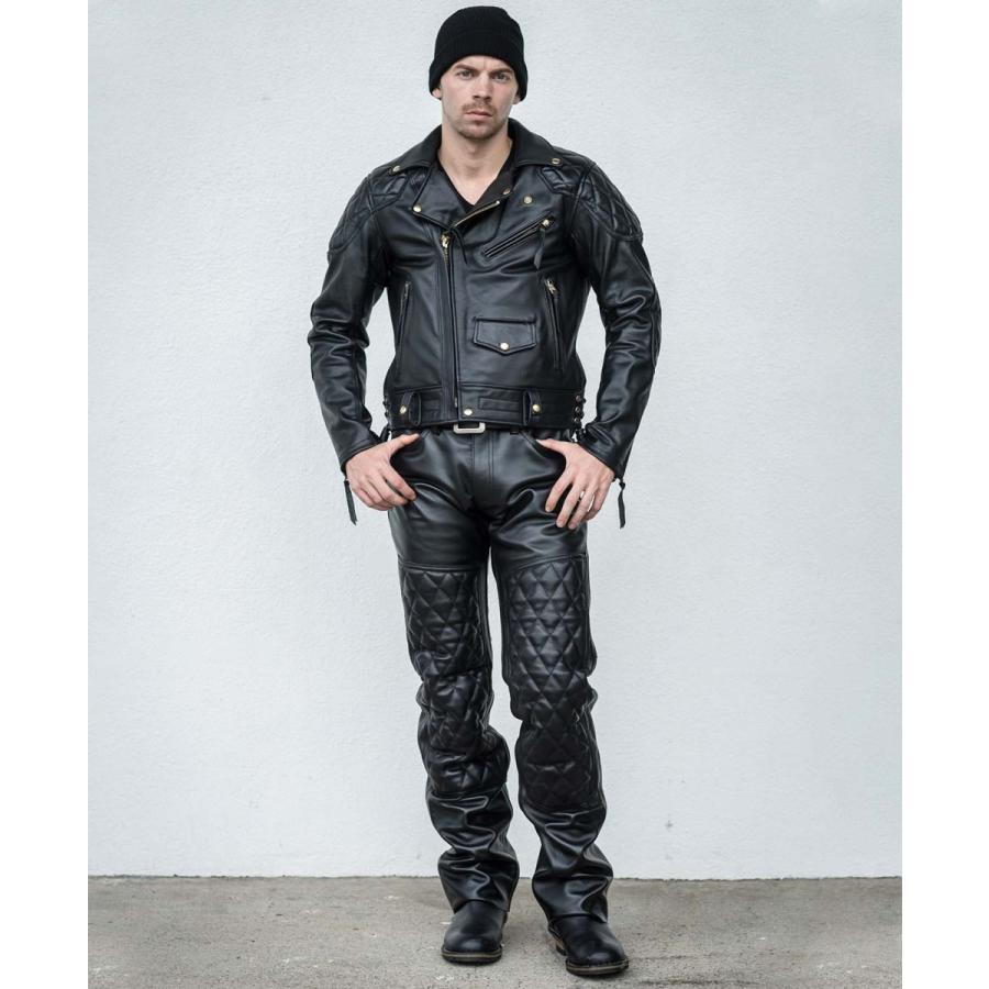 K'S LEATHER KADOYA EVO-PANTS 2 レザーパンツ ブラック : KADOYA公式