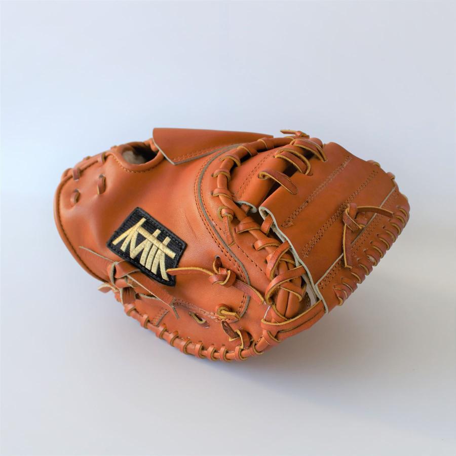 野球 グローブ ミット 硬式 捕手用 革 小林運動具 国産 MADE IN TOKYO