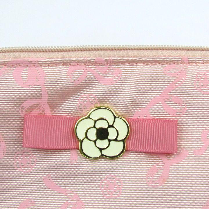 CLATHAS（クレイサス） ポーチ 化粧ポーチ カメリア柄 ブランド