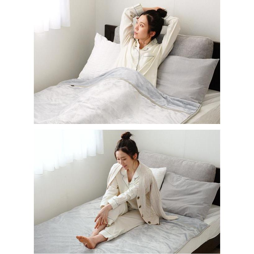 広電（KODEN） CWB801G-HT 電気毛布 かけしきタイプ 保湿 弱酸性 消臭