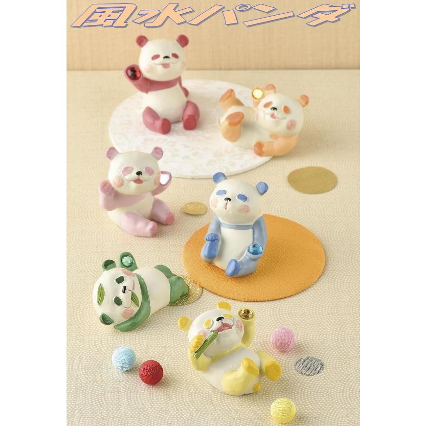 セトクラフト SCZ-1573-100 風水パンダ 人気 橙 scz1573【お取り寄せ