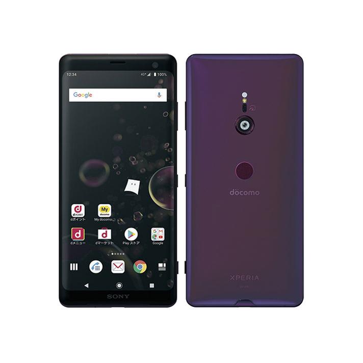 Xperia XZ3 SO-01L SIMフリー SIMロック解除済み docomo 白ロム