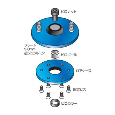 クスコ（CUSCO） ピロアッパーマウント リア マーク2/クレスタ