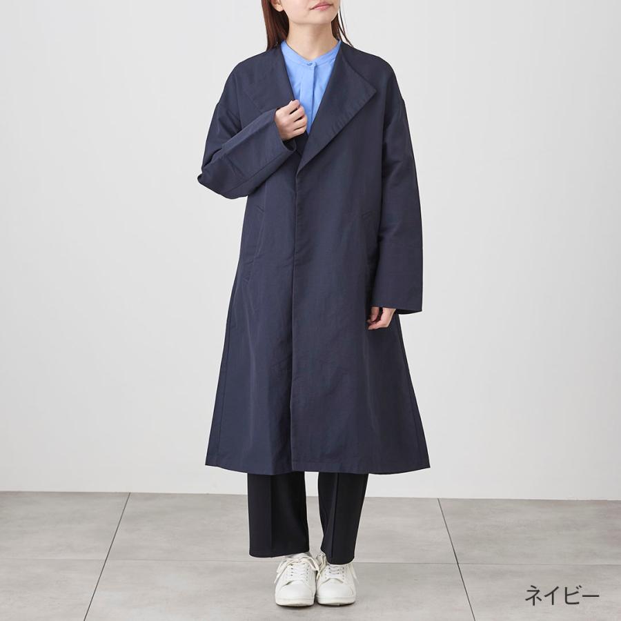 KEYUCA（ケユカ） 男女兼用 ユニセックス 撥水 ナイロンコート ロング