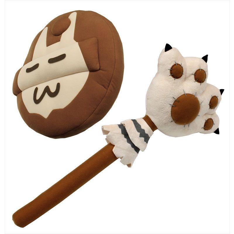 武器ぬいぐるみ 1/1 にゃんにゃんぼう 新品モンスターハンター