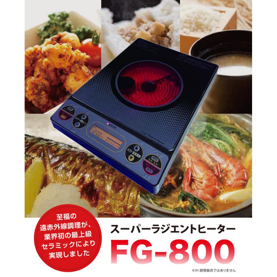 MFG 遠赤外線 スーパーラジエントヒーター FG-800 100Vタイプ : 健康な