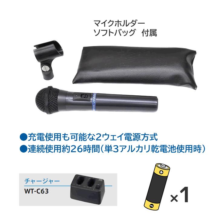 JVCケンウッド（JVC KENWOOD） JVC ワイヤレスマイク 800mhz WM-P970