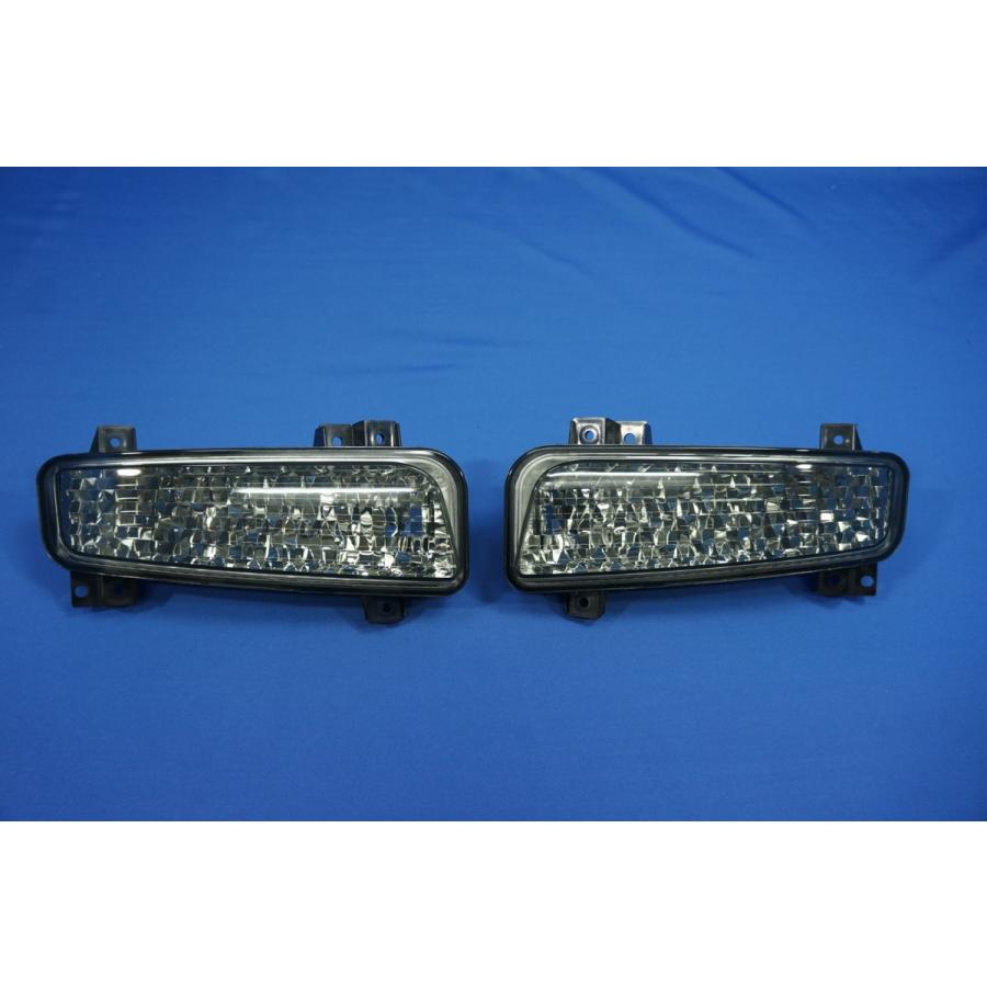 07スーパーグレート用 フロントウインカー ランプ セット スモーク