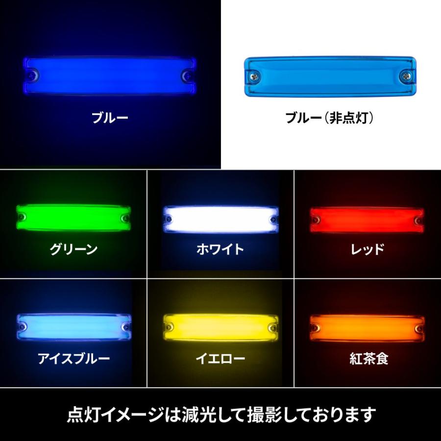 ジェットイノウエ LEDハイパワースリム車高灯ランプ 3連車高灯左右