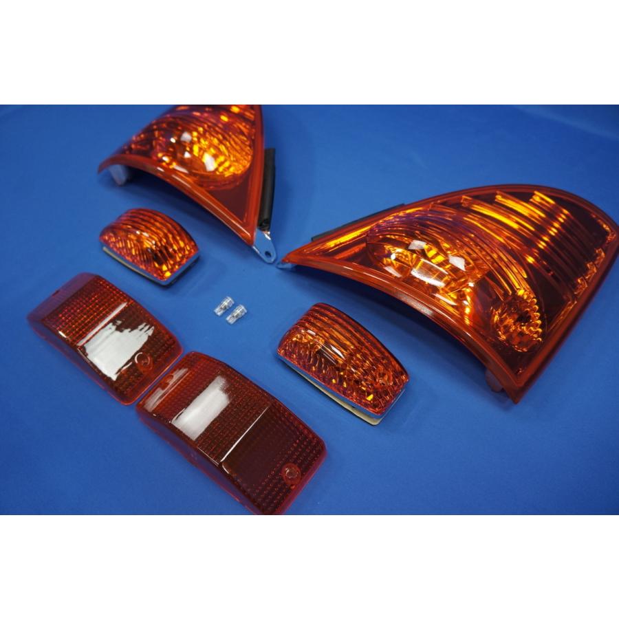 数量限定 グランドプロフィア用 ウインカー1台分セット 濃橙 アンバー