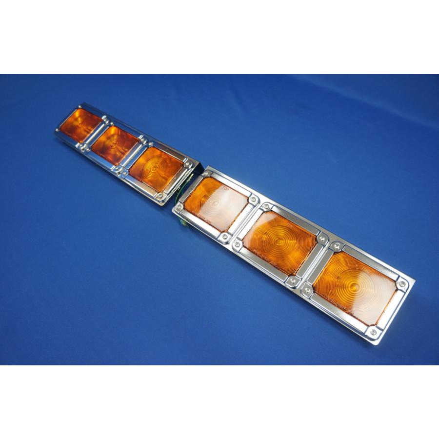 バス用 3連ウインカー左右セット アンバー : トラックショップケンズ