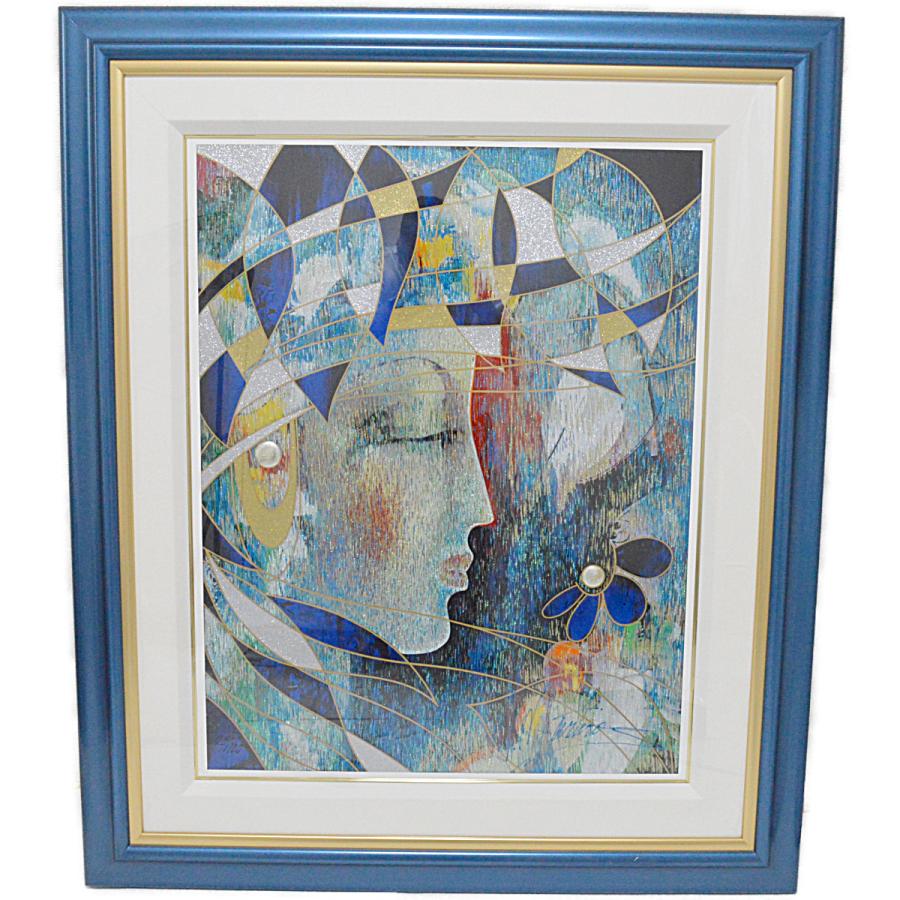 マーティロマヌキアン ミックストメディア 螢光線 アート 絵画 版画